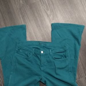 J Brand Bermuda Blue Flares